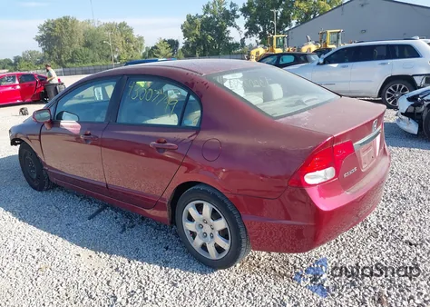 2009 Honda Civic Lx from USA, damaged, VIN 19XFA16549E026265